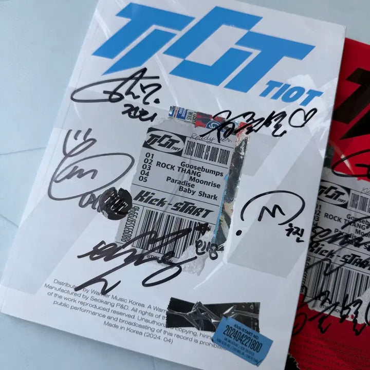 [BUNJANG] TIOT Signed Album / TIOT 친필 사인 앨범