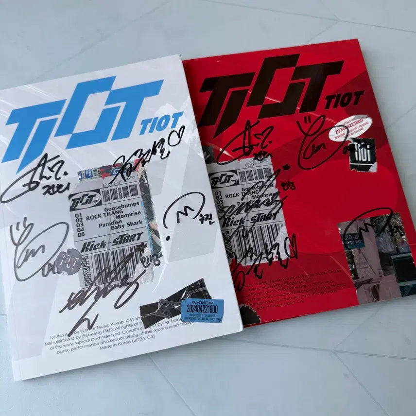 [BUNJANG] TIOT Signed Album / TIOT 친필 사인 앨범