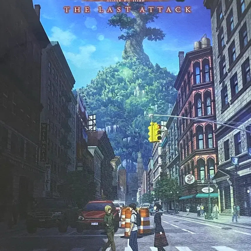 [BUNJANG] Attack on Titan The Final Season The Last Attack 3rd Week POB Poster A3 / 진격의거인 완결편 더 라스트 어택 3주차 특전 스쿨카스트 포스터 A3