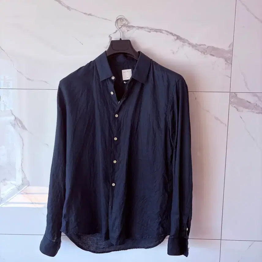 [BUNJANG] Sandro Homme Linen Shirt / 24ss 산드로옴므 린넨셔츠 팔아요
