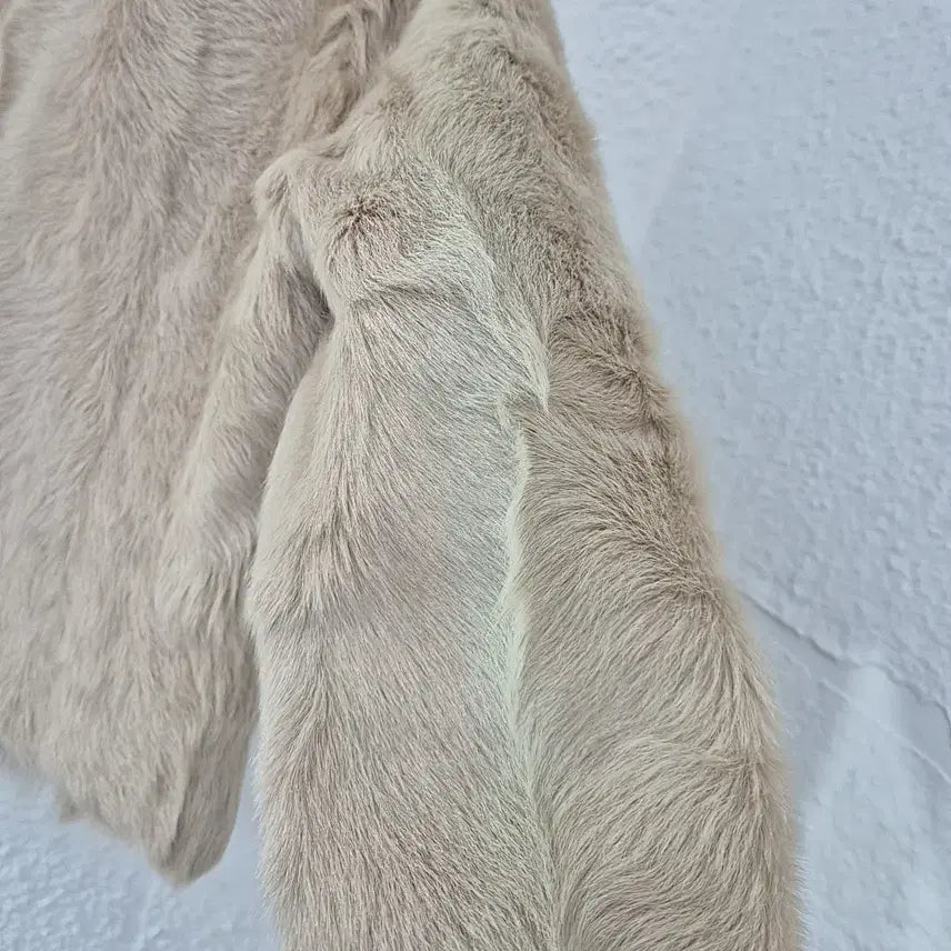 [BUNJANG] Fox Fur Mink Rabbit Rex Shearling Jacket / 폭스카라 밍크 토끼 렉스 양털 자켓