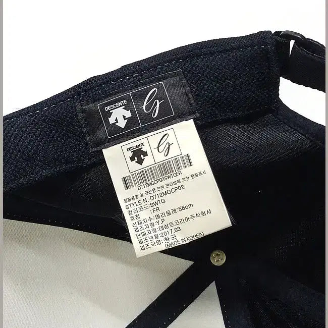 [BUNJANG] Descente K-167 Sports Cap / 데상트 정품 스포츠 모자 K-167
