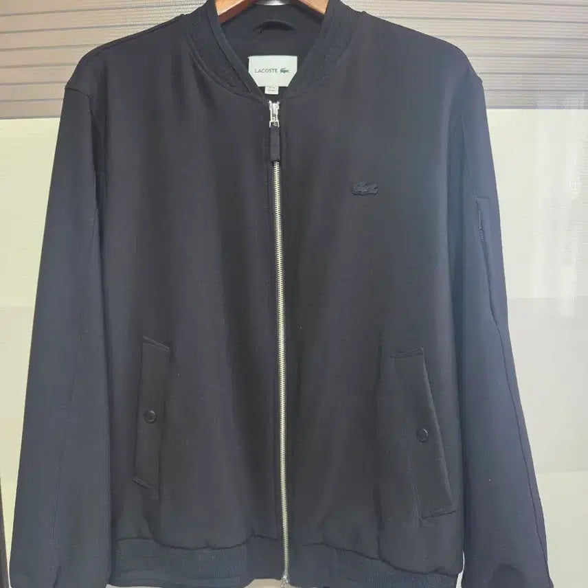 [BUNJANG] Lacoste MA-1 Single Layer Blouson Jacket / 라코스테 MA-1 싱글레이어 블루종 점퍼