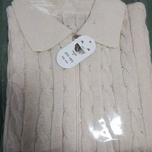 [BUNJANG] Unbranded Two-Way Zipper Knit Top / 투웨이지퍼 반팔상의