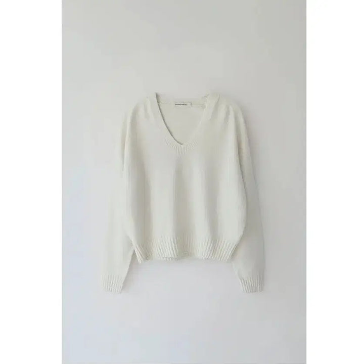 [BUNJANG] Nothing Written Erin Ivory V-Neck Knit / 낫띵리튼 Erin 아이보리 V넥니트