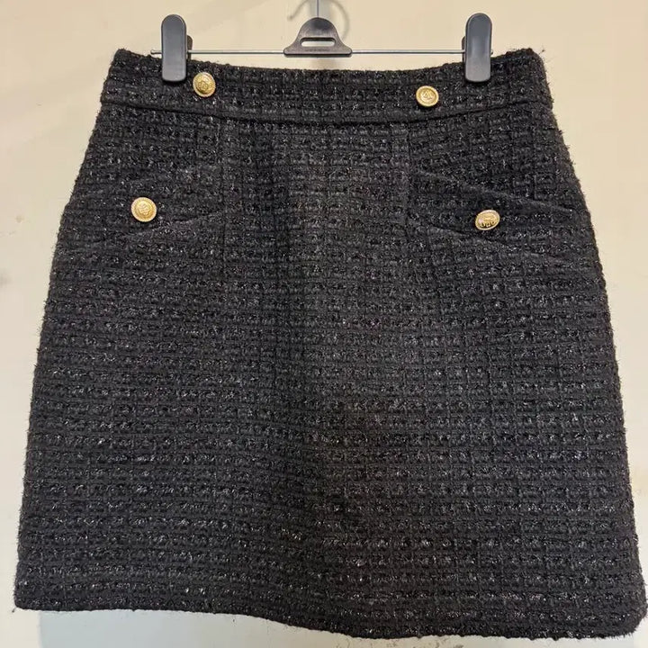 [BUNJANG] Maje Tweed Skirt / 마쥬 트위드 스커트
