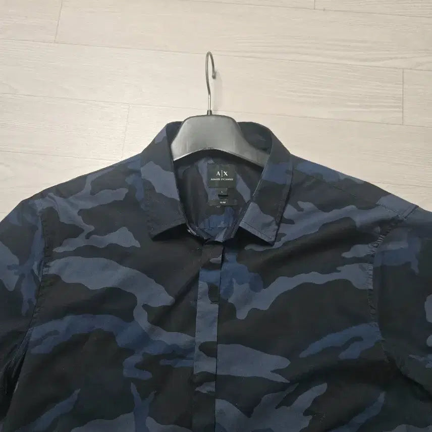 [BUNJANG] Armani Exchange Camouflage Military Shirt (Men&