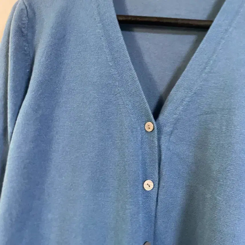 [BUNJANG] Blue Knit Cardigan Women&