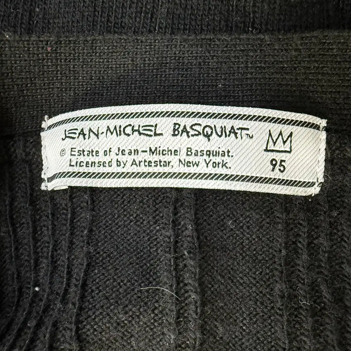 [BUNJANG] Jean Michel Basquiat V-Neck Cardigan / 95 장미쉘바스키아 여성 브이넥 가디건 0320T