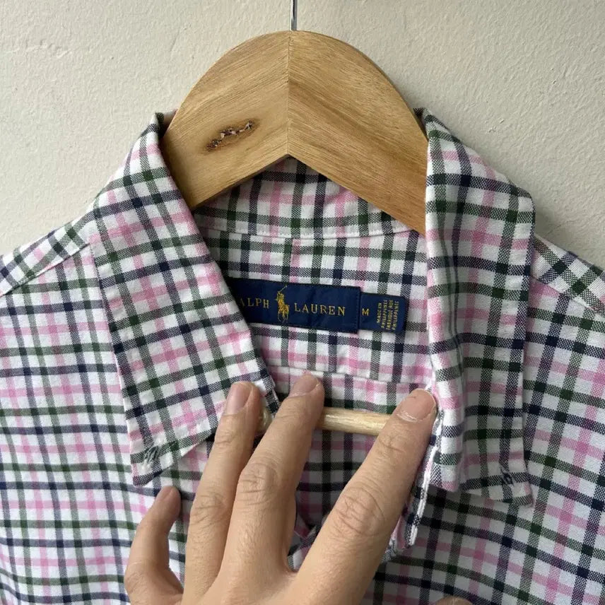 [BUNJANG] Polo Ralph Lauren Checkered Shirt / 16421 - 폴로 랄프로렌 체크 셔츠
