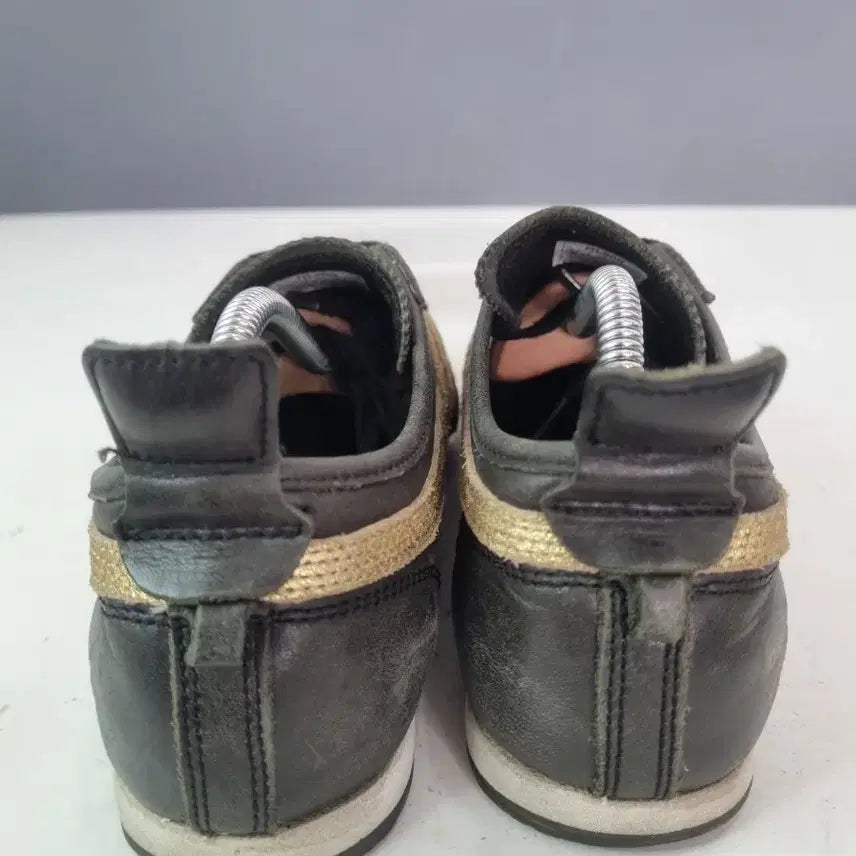 [BUNJANG] Onitsuka Tiger Mexico 66 Black Leather Sneakers / 효자빈티지 260 오니츠카타이거 멕시코66 블랙레더