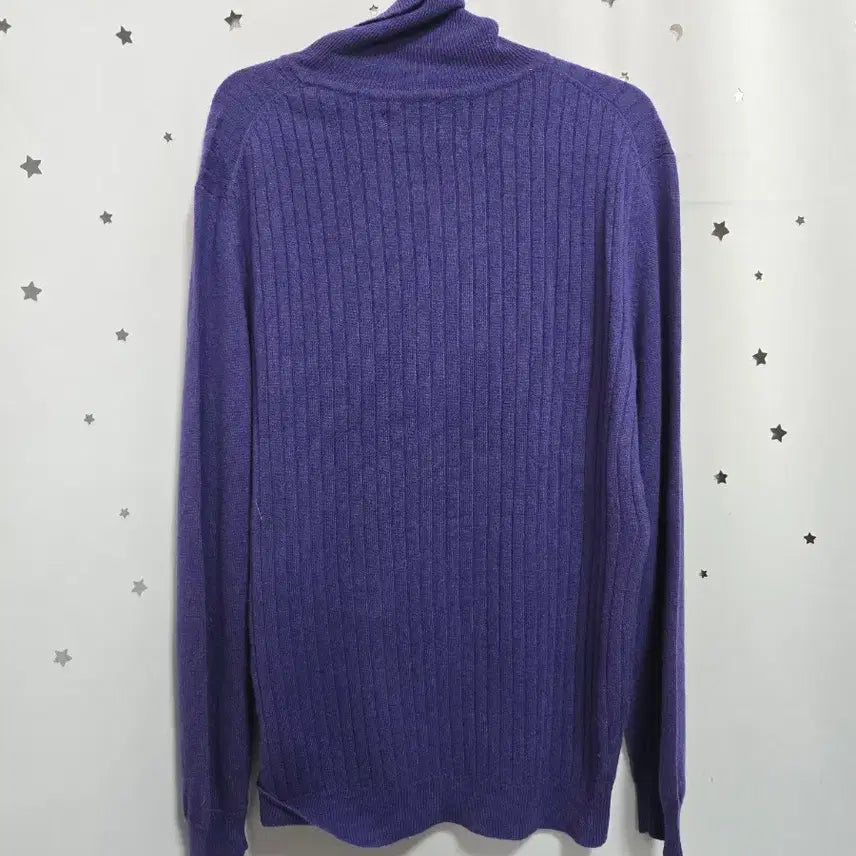 [BUNJANG] Cashmere 100% Polo Knit Sweater / 캐시미어 100% 폴라 니트 스웨터 M/6
