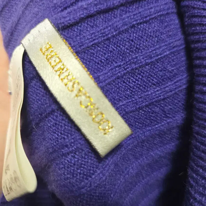 [BUNJANG] Cashmere 100% Polo Knit Sweater / 캐시미어 100% 폴라 니트 스웨터 M/6