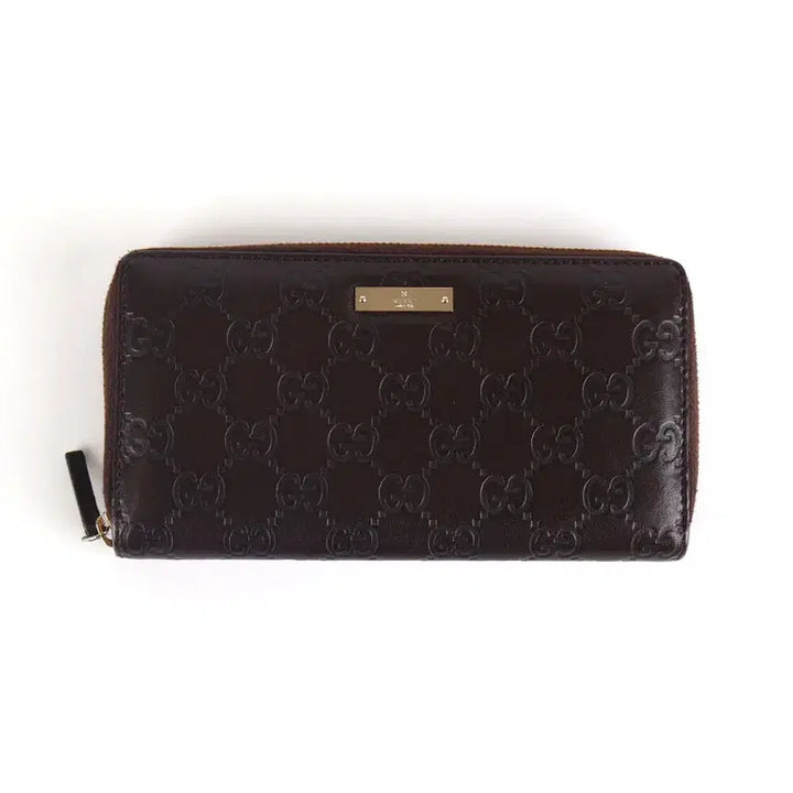 [BUNJANG] Gucci Sima Zip Wallet Long Wallet 112724 / [중고명품다올] 구찌 씨마 지피월릿 장지갑 112724