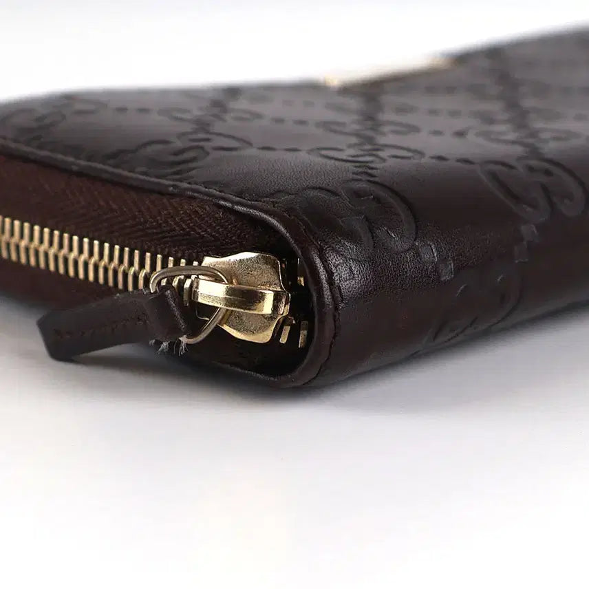 [BUNJANG] Gucci Sima Zip Wallet Long Wallet 112724 / [중고명품다올] 구찌 씨마 지피월릿 장지갑 112724