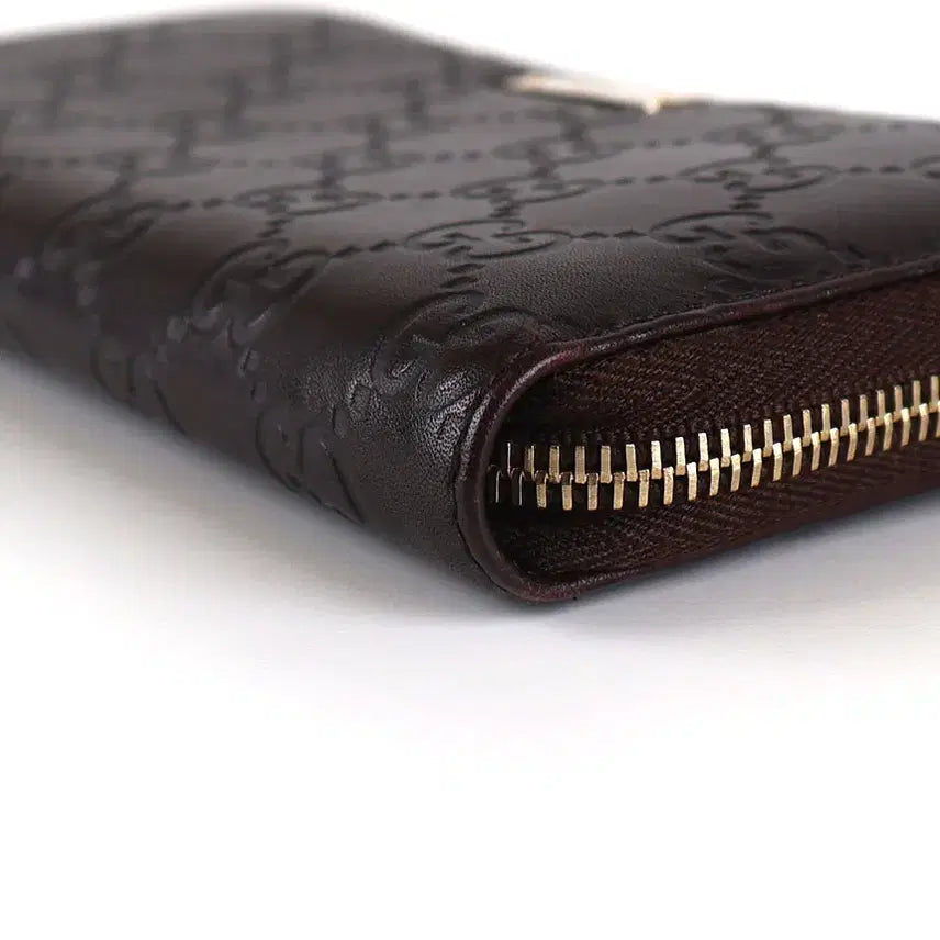 [BUNJANG] Gucci Sima Zip Wallet Long Wallet 112724 / [중고명품다올] 구찌 씨마 지피월릿 장지갑 112724