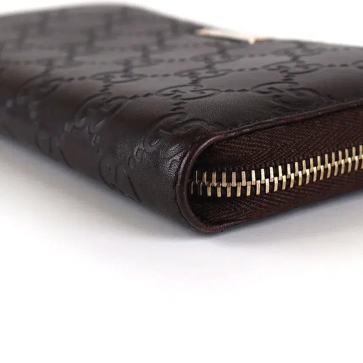 [BUNJANG] Gucci Sima Zip Wallet Long Wallet 112724 / [중고명품다올] 구찌 씨마 지피월릿 장지갑 112724