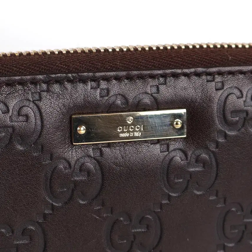 [BUNJANG] Gucci Sima Zip Wallet Long Wallet 112724 / [중고명품다올] 구찌 씨마 지피월릿 장지갑 112724