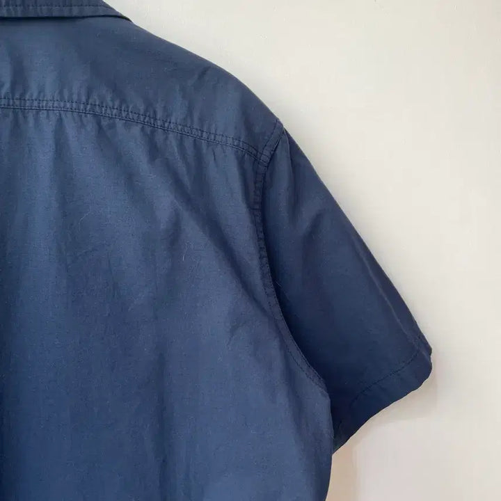 [BUNJANG] Covernat Pocket Short Sleeve Shirt Navy L / 커버낫 포켓 반팔셔츠 네이비 L
