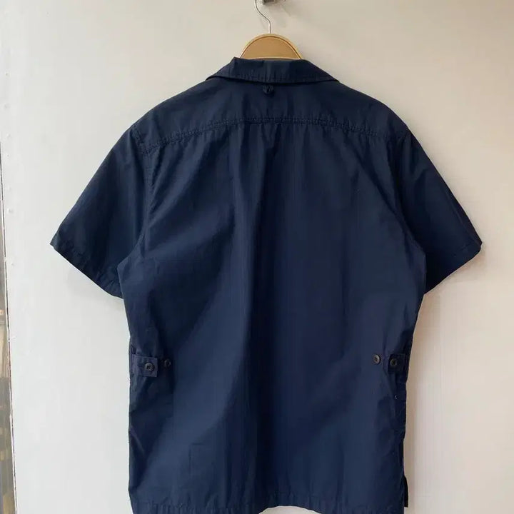 [BUNJANG] Covernat Pocket Short Sleeve Shirt Navy L / 커버낫 포켓 반팔셔츠 네이비 L
