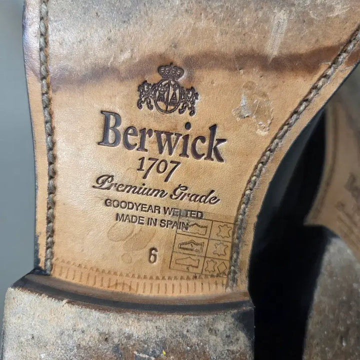 [BUNJANG] Berwick 1707 Dress Shoes / 버윅 1707 6사이즈