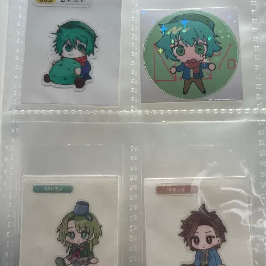 [BUNJANG] Your Turn to Die Sou Midori Acrylic Keyring and Stand / 네가죽어 소우 신 미도리 포카 비공굿 아크릴 키링 스텐드