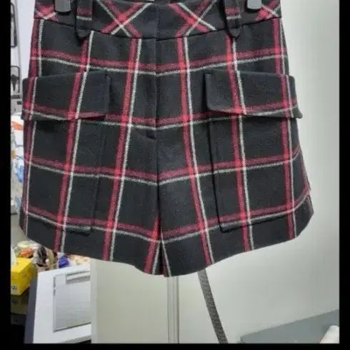 [BUNJANG] Lucky Chouette Checkered Shorts 55 / 럭키슈에뜨 반바지 55