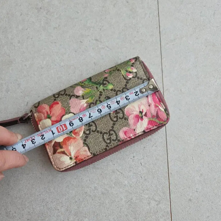 [BUNJANG] Gucci Bloom Zipped Card Wallet / 구찌 블룸지퍼카드지갑