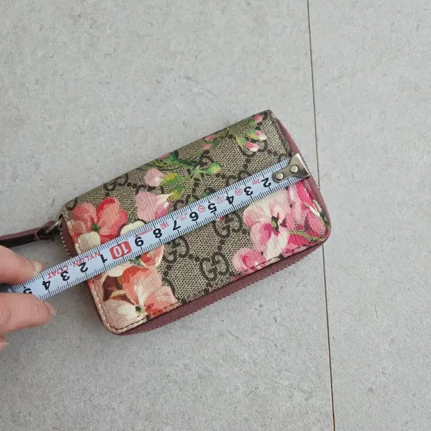 [BUNJANG] Gucci Bloom Zipped Card Wallet / 구찌 블룸지퍼카드지갑