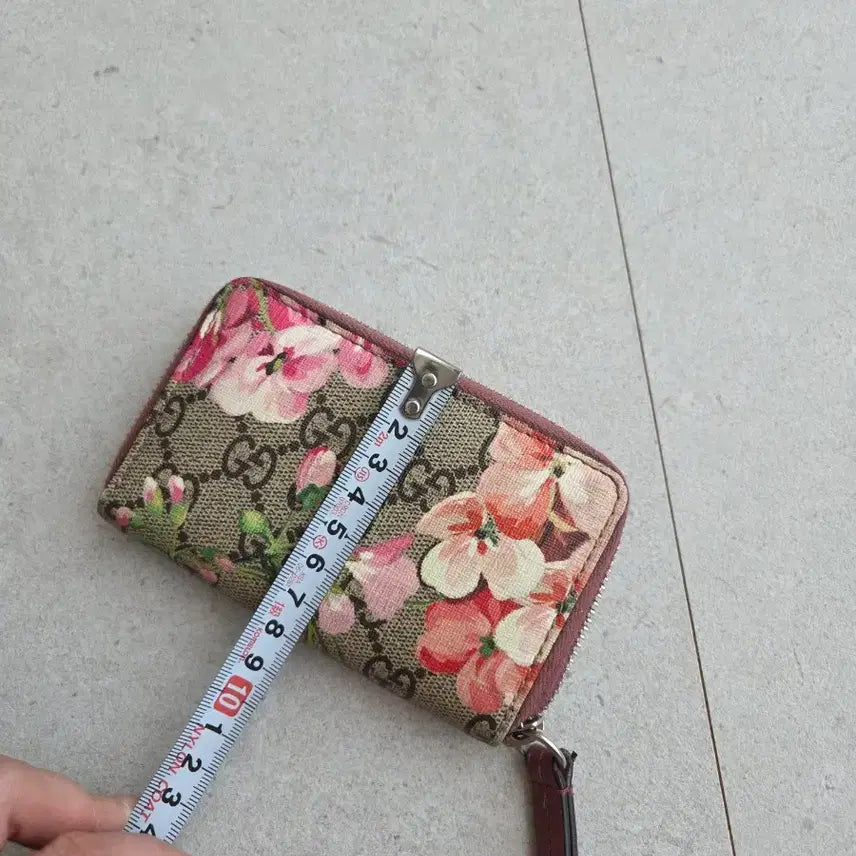 [BUNJANG] Gucci Bloom Zipped Card Wallet / 구찌 블룸지퍼카드지갑