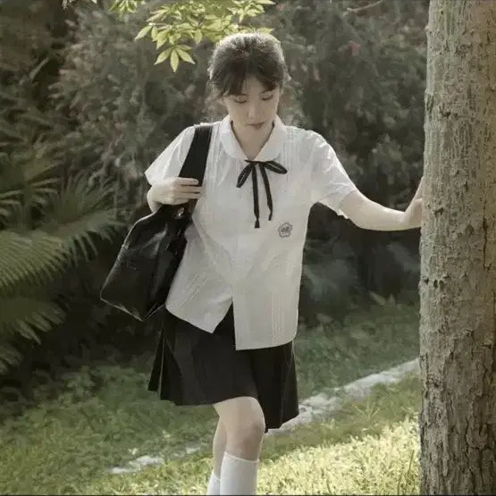 [BUNJANG] Taiwanese School Uniform Rental for Graduation Photoshoot / (리본선택가능) 대만교복 졸업사진 졸사 대여 상견니 컨셉