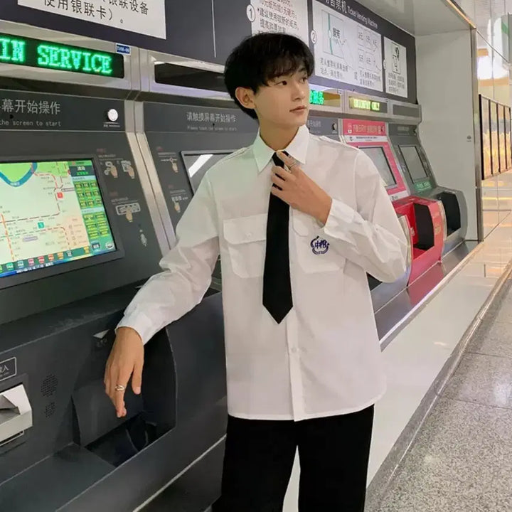[BUNJANG] Taiwanese School Uniform Rental for Graduation Photoshoot / (리본선택가능) 대만교복 졸업사진 졸사 대여 상견니 컨셉