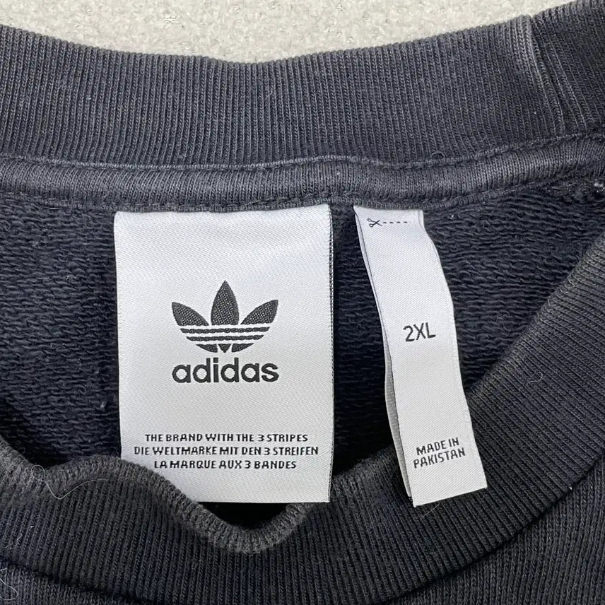 [BUNJANG] Adidas Trefoil Logo Cotton Sweatshirt / 2XL 아디다스 트레포일 로고 코튼 맨투맨 0320