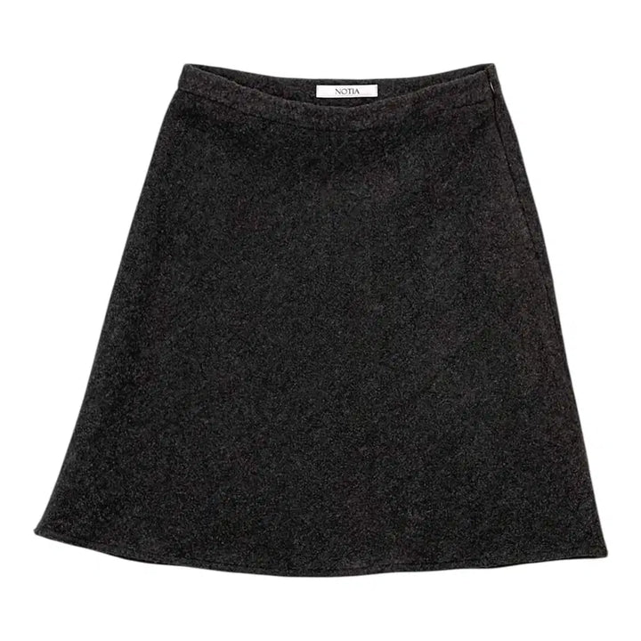 [BUNJANG] Notia A-Line Boucle Wool Skirt / 노티아 A라인 부클 울 스커트 S
