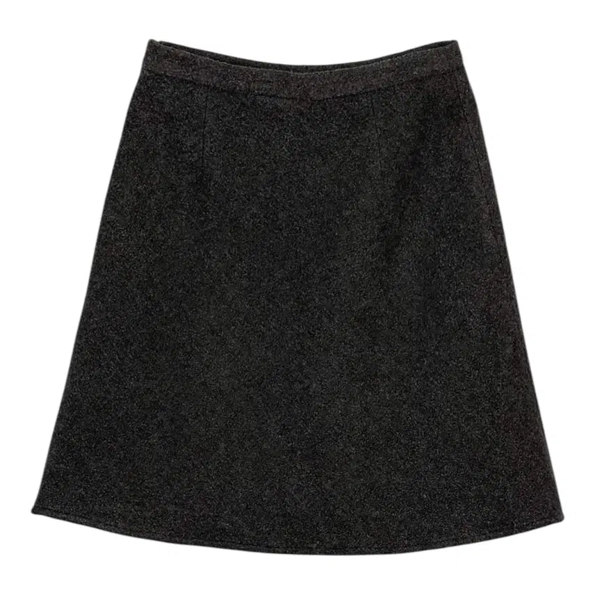 [BUNJANG] Notia A-Line Boucle Wool Skirt / 노티아 A라인 부클 울 스커트 S