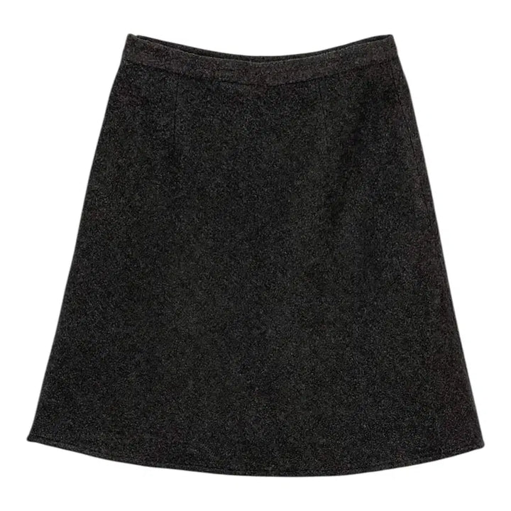 [BUNJANG] Notia A-Line Boucle Wool Skirt / 노티아 A라인 부클 울 스커트 S
