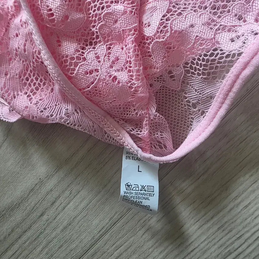 [SOLD OUT] 레이스 핑크 여성 삼각팬티