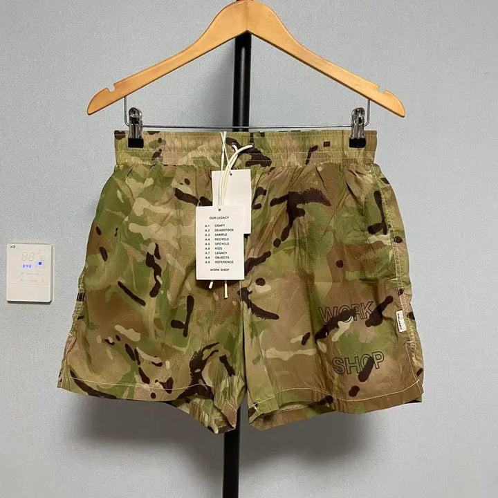 [BUNJANG] Our Legacy Workshop Running Shorts Ripstop Camouflage / [46] 아워레가시 워크샵 러닝 쇼츠 립스탑 카모플라주