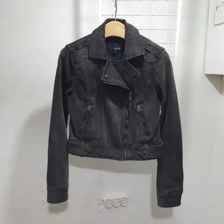 [BUNJANG] MIXXO Crop Denim Jacket (Woman S-55) / 미쏘 크롭 데님자켓 (WOMAN S-55)