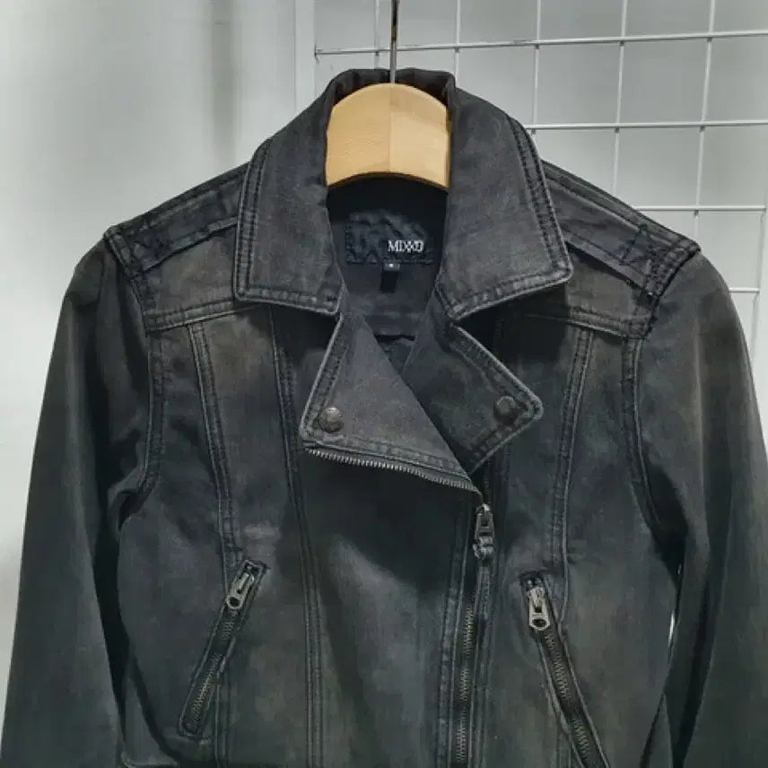 [BUNJANG] MIXXO Crop Denim Jacket (Woman S-55) / 미쏘 크롭 데님자켓 (WOMAN S-55)