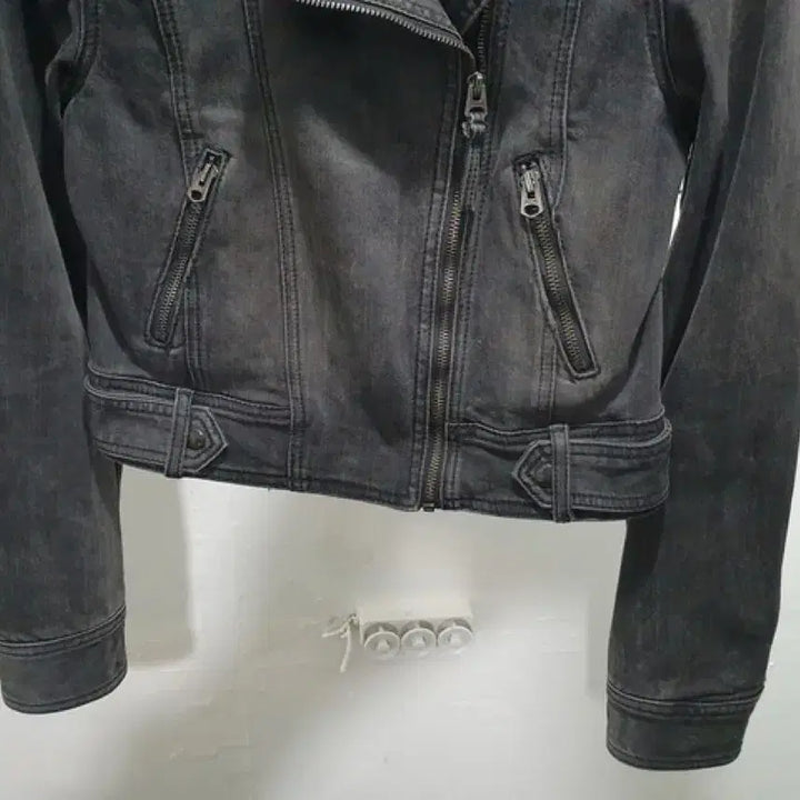 [BUNJANG] MIXXO Crop Denim Jacket (Woman S-55) / 미쏘 크롭 데님자켓 (WOMAN S-55)