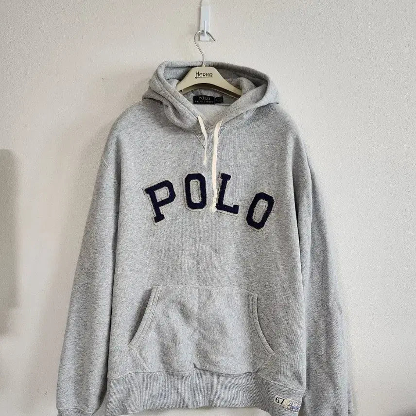 [BUNJANG] Polo Ralph Lauren Logo Hoodie (XL) / 폴로랄프로렌 로고 후드티셔츠(XL