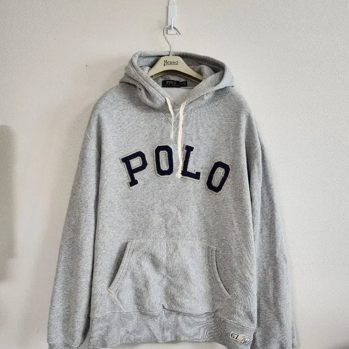 [BUNJANG] Polo Ralph Lauren Logo Hoodie (XL) / 폴로랄프로렌 로고 후드티셔츠(XL