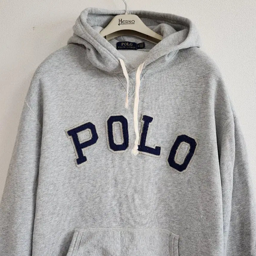 [BUNJANG] Polo Ralph Lauren Logo Hoodie (XL) / 폴로랄프로렌 로고 후드티셔츠(XL