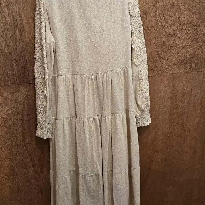 [BUNJANG] Byflow Long Dress Ivory Lace / 바이플로우 롱원피스