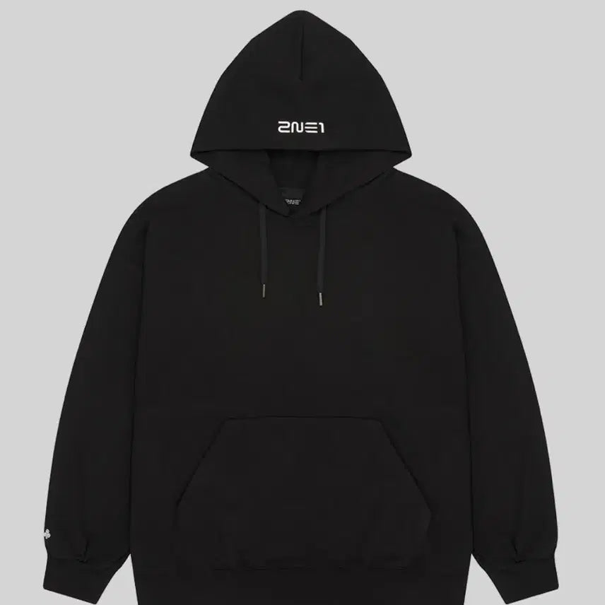 [BUNJANG] 2NE1 Symbol Black Hoodie (Large) / 2NE1 투애니원 심볼 블랙 후드티 라지