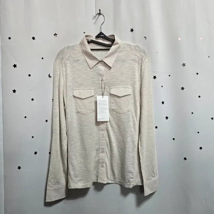 [BUNJANG] Edge 3-Piece Pocket Long Sleeve Shirt / 엣지 3종 포켓 긴팔 셔츠 95