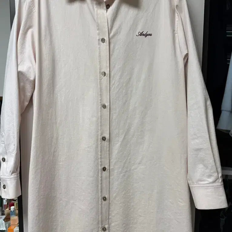 [BUNJANG] 앤유 Rize Loose Fit Shirt Dress / 앤유 리제 루즈핏 셔츠원피스