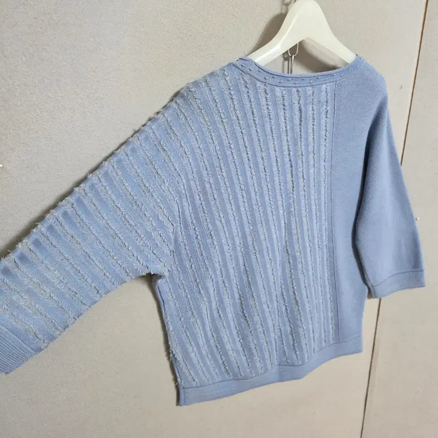 [BUNJANG] Aizatbaba Blue Knit Sweater / 아이잣바바 블루 니트 n3461