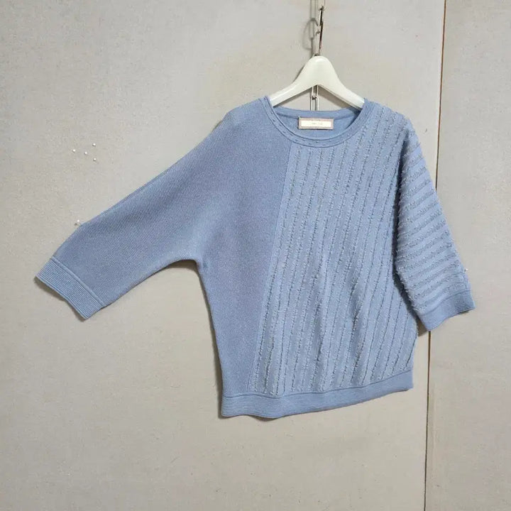 [BUNJANG] Aizatbaba Blue Knit Sweater / 아이잣바바 블루 니트 n3461